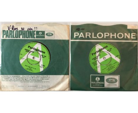 DON CHARLES - PARLOPHONE 7" RARITIES. Exceptional offering of 2 x extremely scarce Parlophone 7" demos from Don Charles. Titl