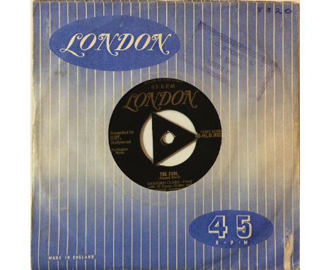 SANFORD CLARK - THE FOOL 7" (ORIGINAL UK LONDON RELEASE - 45-HLD 8320). Rockabilly movers from Sandford Clark with this origi