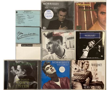 MORRISSEY/SMITHS AND SANDIE SHAW - DEMO CASSETTES &amp; CDs. Wicked bundle of 3 x demo cassettes with 6 x CDs and 1 x promo C