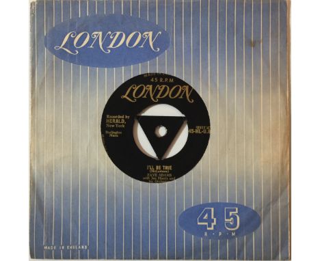 FAYE ADAMS - I'LL BE TRUE 7" (ORIGINAL UK LONDON RELEASE - 45-HL-U 8339). Extremely seldom seen original tri-centre gold Lond