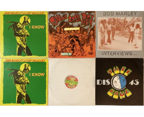 BOB MARLEY &amp; THE WAILERS - JAMAICAN PRESSING LPs/12". Crucial collection of 9 x Jamaican pressing LPs/12" from Bob and Th