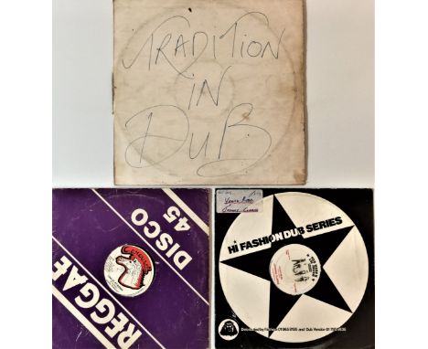 REGGAE - ROOTS/DUB - LP/10". Dope pack of 1 x LP and 2 x 10", these hard to track down! Titles are Tradition - Tradition In D
