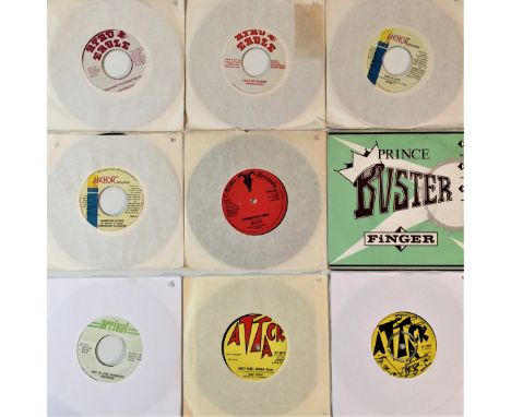 REGGAE LABEL 7" PART 2 - LETTER A' TO B'. A super collection of around 30 7" reggae singles on labels named A to B. Labels/ a