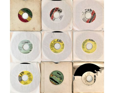 REGGAEL LABEL (MAINLY JAMAICAN) 7" COLLECTION - 'B TO D'. Dynamite collection of 46 x 7" from (largely) Jamaican labels from 