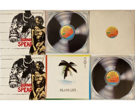 ISLAND (REGGAE) - LPs. Monster collection of 13 x classic LPs on Island including a test pressing and samplers... Titles are 