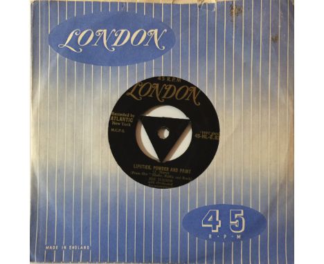 JOE TURNER - LIPSTICK, POWDER AND PAINT C/W ROCK A WHILE 7" (ORIGINAL UK LONDON RELEASE - 45-HL-E 8357). More from Big Joe wi