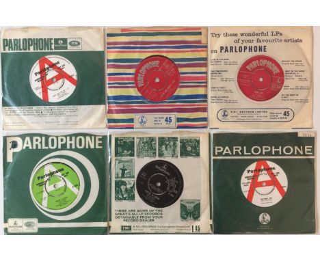 PARLOPHONE 7" COLLECTION - 60s POP/BEAT/ROCK. Killer cuts with this collection of 12 x Parlophone 7" including demos. Titles 
