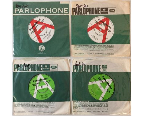 PARLOPHONE 7" COLLECTION - 60s BEAT DEMOS. Wicked selection of 4 x original UK Parlophone 7" demos. Titles are The McKinleys 