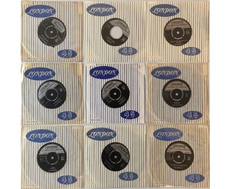 LONDON RECORDS 7" COLLECTION - 1964/1968. Finishing up our incredible UK London 7" with this brilliant collection of 43 x ori