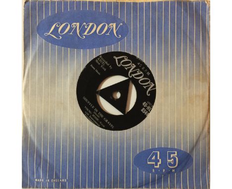 YOUNG JESSIE - SHUFFLE IN THE GRAVEL 7" (ORIGINAL UK LONDON RELEASE - 45-HL-E 8544). Shufflin' and slidin' with some Popcorn 