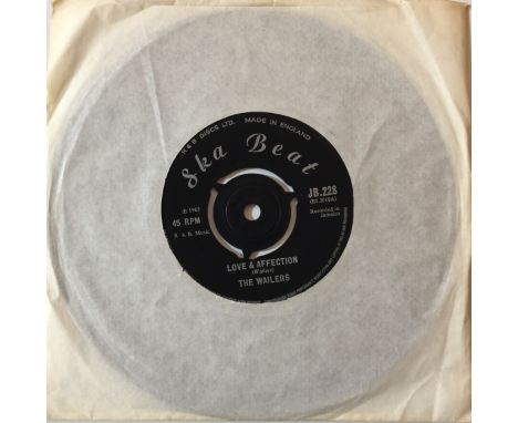 THE WAILERS - LOVE &amp; AFFECTION/ TEENAGER IN LOVE UK 7" (JB.228). The Wailers ?– Love &amp; Affection / Teenager In Love (