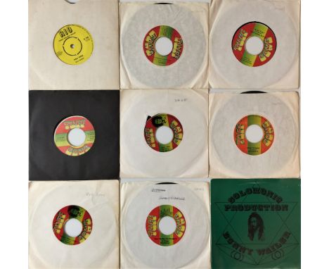 WAILERS MEMBERS - 7" COLLECTION. Expert collection of 29 x 7" featuring cuts from Rita, Judy and Bunny. Rita Marley (x8) rele