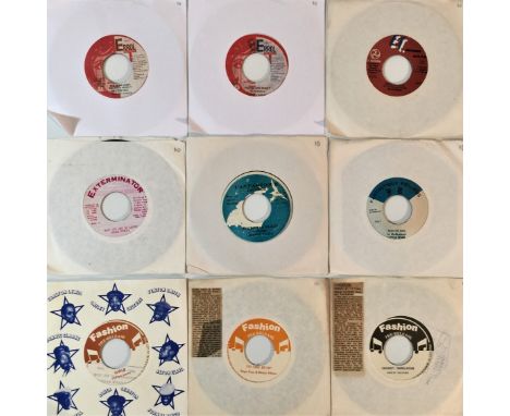 REGGAE LABEL 7" PART 2 - LETTER E' TO G'. A cracking collection of around 30 7" reggae singles on labels named E to G. Labels