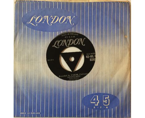 LARRY EVANS - CRAZY 'BOUT MY BABY C/W HENPECKED 7" (ORIGINAL UK LONDON RELEASE - 45-HL-U 8269). Wicked R&amp;B groovers from 