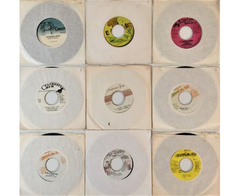 REGGAE LABEL 7" PART 1 - 'C TO D'. A smashing collection of around 40 7" reggae singles on labels named C to D. Labels/ artis