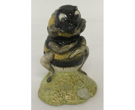 Royal Albert ceramic Beatrix Potter figurine "Babbitty Bumble". With brown F.Warne &amp; Co 1989 backstamp.Approx. 8cm tall.