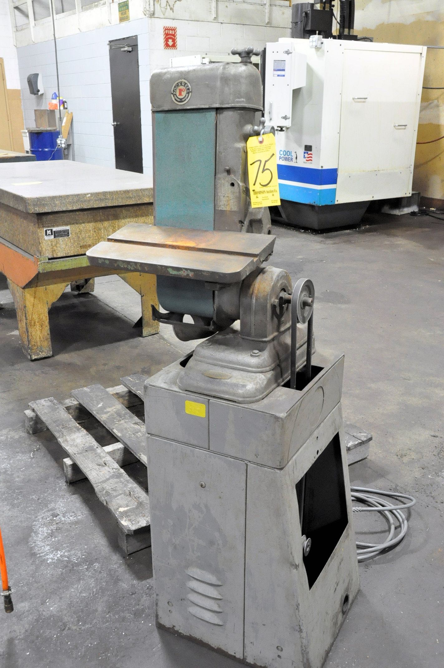 Rockwell Model 31520, 6" Vertical Belt Sander, S/n E02543