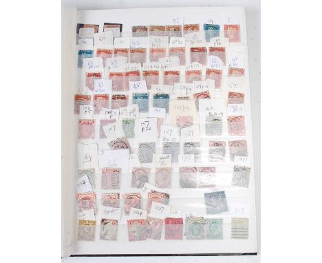 Great Britain, a large collection of used stamps contained in nine albums, Victoria - Elizabeth II, contents to include 1d re