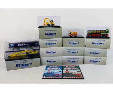 Atlas Editions - 12 boxed diecast 1:76 scale 'World of Stobart' diecast model vehicles from Atlas Editions. Lot includes 4664