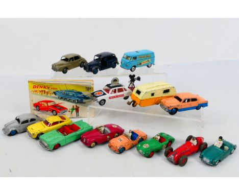 Corgi - Dinky - A collection of unboxed vehicles including Volkswagen Toblerone van # 441, Renault 16 camera car # GS13, Aust