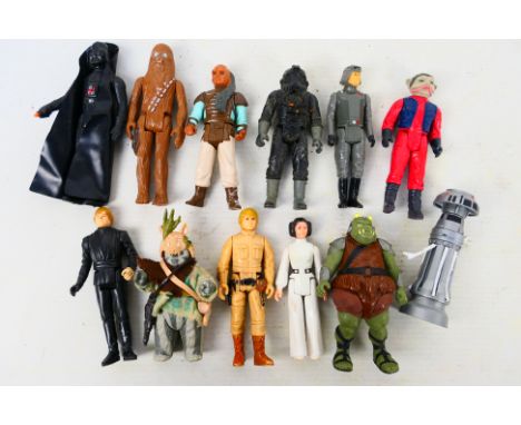 Star Wars - LFL - CPG - GMFGI - 12 loose vintage Star Wars action figures. Lot includes Darth Vader (GMFGI , 1977, No COO); T