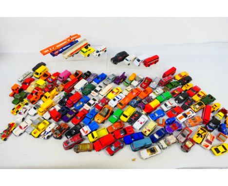 Corgi Juniors - Corgi Rockets - Matchbox - Others - An unboxed collection of playworn diecast model vehicles. Lot includes Co