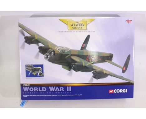 Corgi Aviation Archive - A boxed Corgi Aviation Archive AA32608 1:72 scale Avro Lancaster MkIII (Special) - AJ-G ED932, Wing 