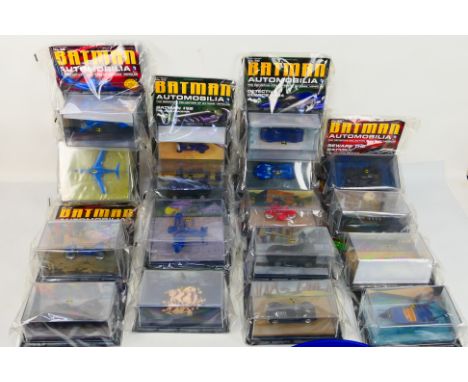 DC Comics - Eaglemoss - Batman Automobilia - 17 x carded/boxed die-cast model Batman vehicles - Lot includes a #50 #434 Detec