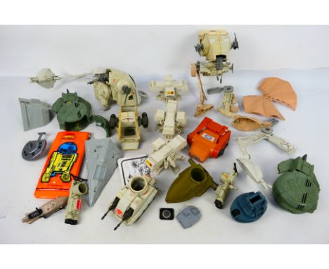 Star Wars - Kenner - A group of playworn, unboxed Star Wars vehicles and accessories. Lot includes Scout Walker; ISP-6; AST-5