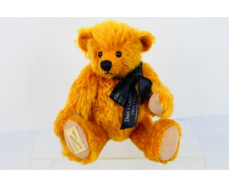 Dean's Rag Book - A limited edition jointed mohair bear named Golden Dawn made for the Dean's Collectors Club members in the 