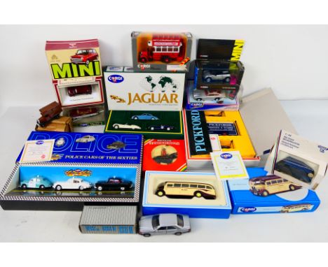 Corgi - Cursor - Schabak - Britains - A boxed group of diecast model vehicles in various scales plus a boxed Britains figure 