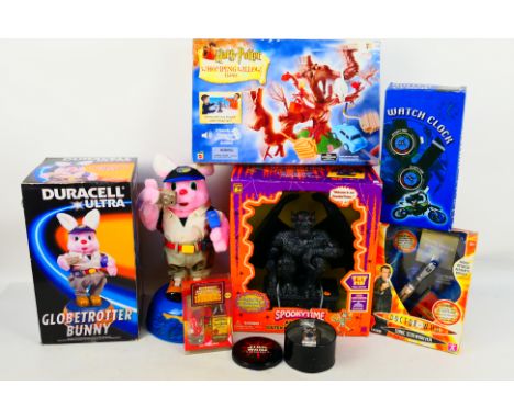 Spookytime - Duracell Bunny - Doctor Who - Harry Potter - Star Wars. A miscellany of Seven boxed items appearing in Excellent