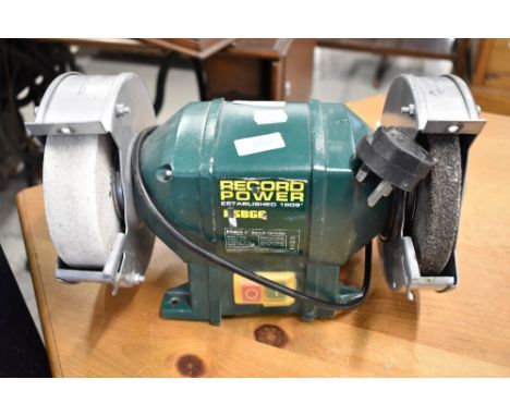 A Record Power bench grinder