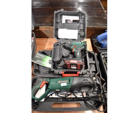Two Parkside power tools