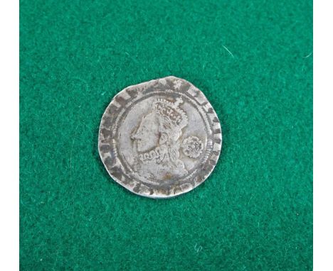 Elizabeth I silver sixpence 1574