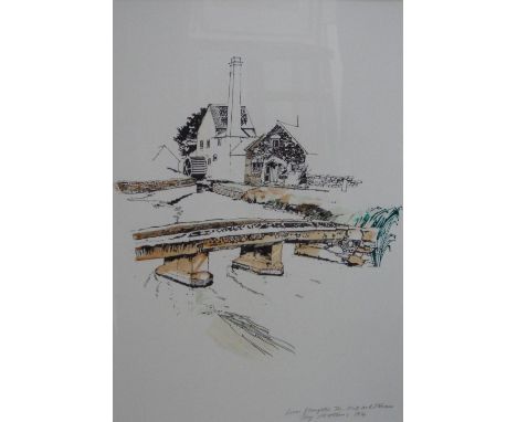 Tony Matthews (20th/21st century British) - A collection of fifteen signed prints of local architectural subjects including L