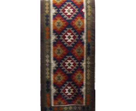 Maimana Kelim runner, 313 x 88cm