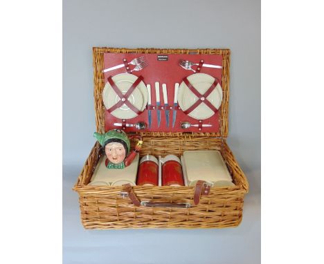 Sirram complete boxed picnic hamper together with a Beswick character teapot (2)