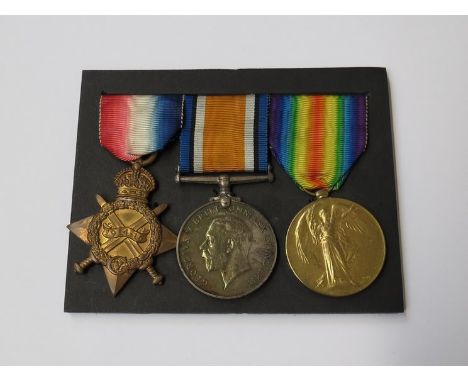 A WWI 1914-15 medal trio awarded to 2250 C.SGT. R. N. SMITH NORF.R.