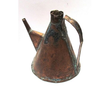 A WWII Japanese engine room oil can from The Destroyer Hatsuzuki off Bougainville 
