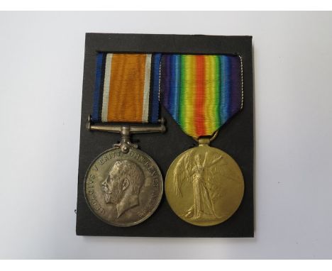 A WWI pair of medals to Casualty 19231 PTE. C.J. HORN NORF. R. killed in action on 15 September 1916, the first day tanks wer
