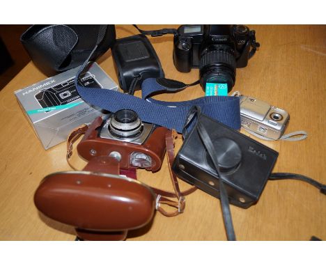 Collection of vintage cameras &amp; others