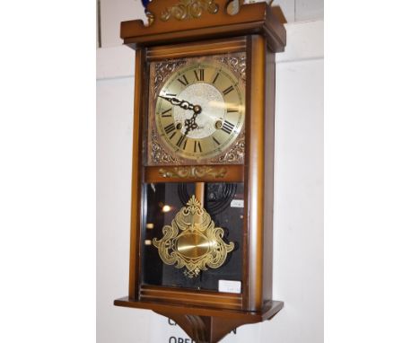 31 day pendulum wall clock 