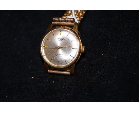 Oriosa manual wind vintage wristwatch