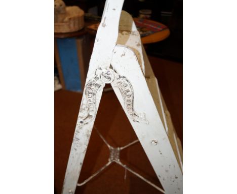 Pair of vintage step ladders 