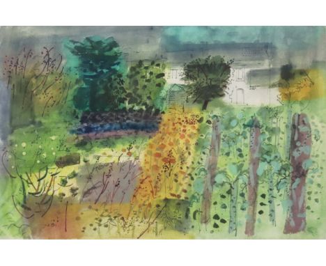 JOHN PIPER, C. H. (1903-1992) Locmariaquer, Brittany, Coloured etching, signed &amp; numbered 57/70 in pencil, 40 x 60 cim (i