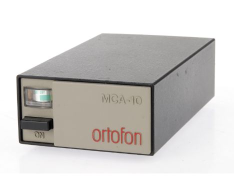 An Ortofon MCA-10 Amplifier, untested Note: This Hi-Fi item is from a deceased estate which was fully working and used up unt