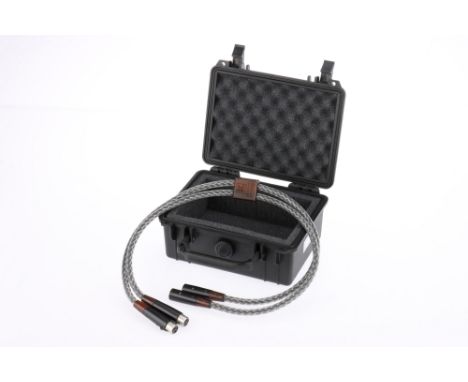A Kimber Kable Series KS 1130 XLR Cable, male to female XLR, 85cm overall lenght Note: This Hi-Fi item is from a deceased est