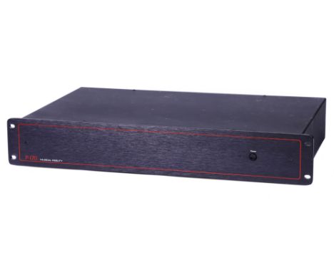 A Musical Fidelity P170 Amplifier, black, serial no. 3541 Note: This Hi-Fi item is from a deceased estate which was fully wor