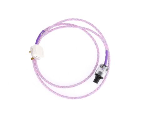 A Nordost VIshun Mains Power Cable, overall lenght 2.2 meters Note: This Hi-Fi item is from a deceased estate which was fully